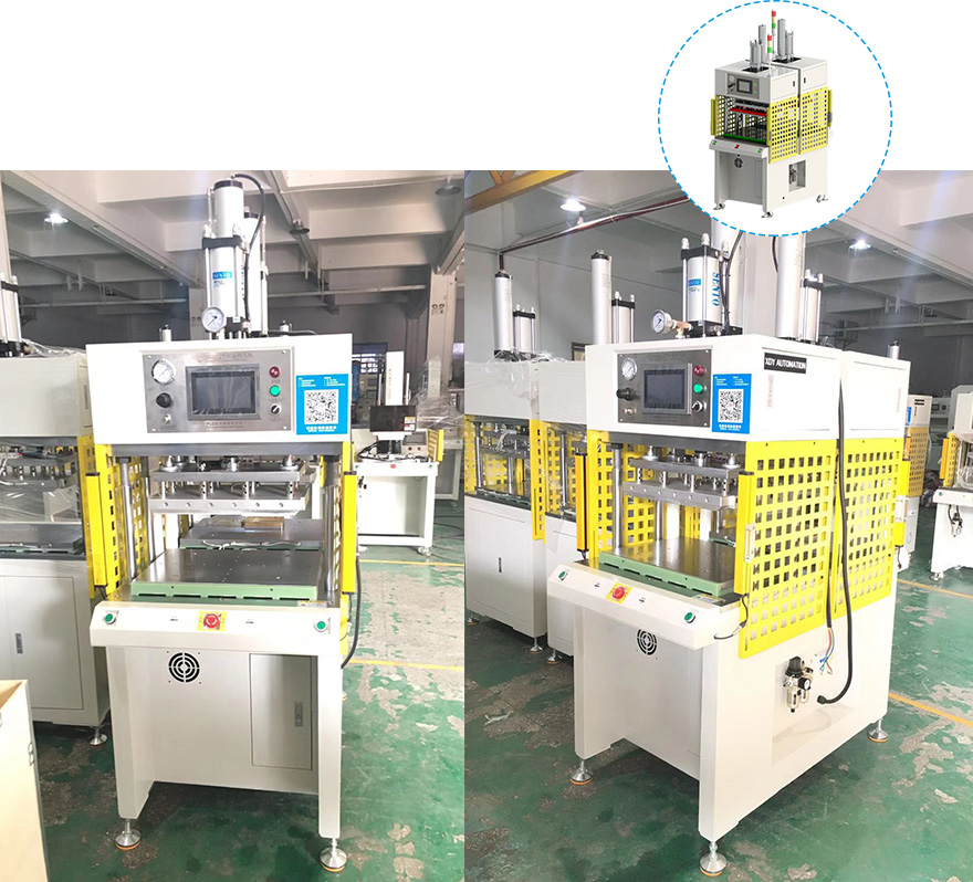 XDY-3046SZT雙頭熱壓機展示 XDY-3046SZT雙頭熱壓機展示